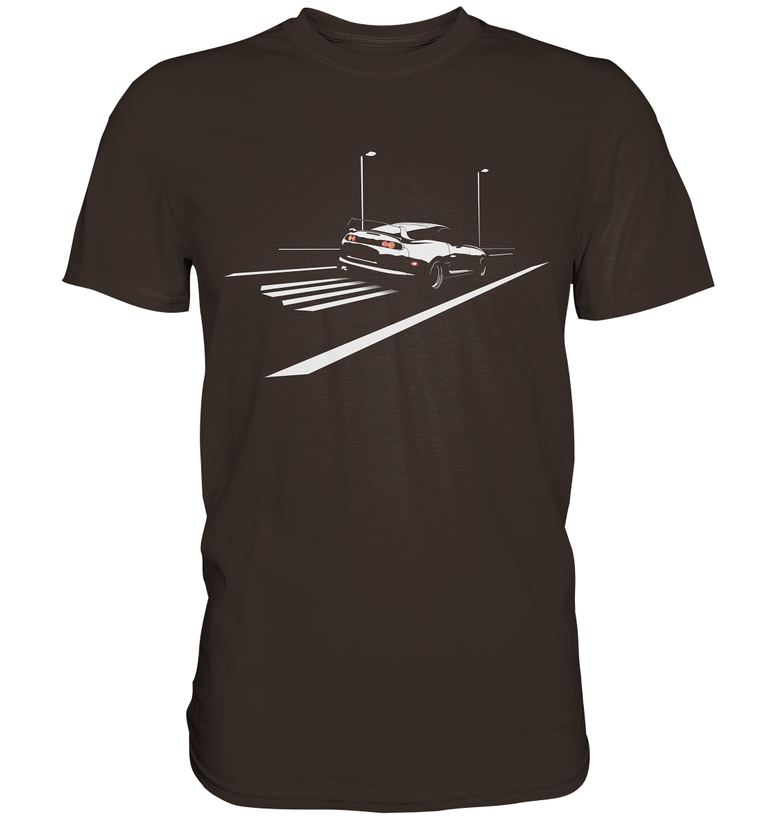 Toyota Supra MKIV Nightride - Premium Shirt - MotoMerch.de