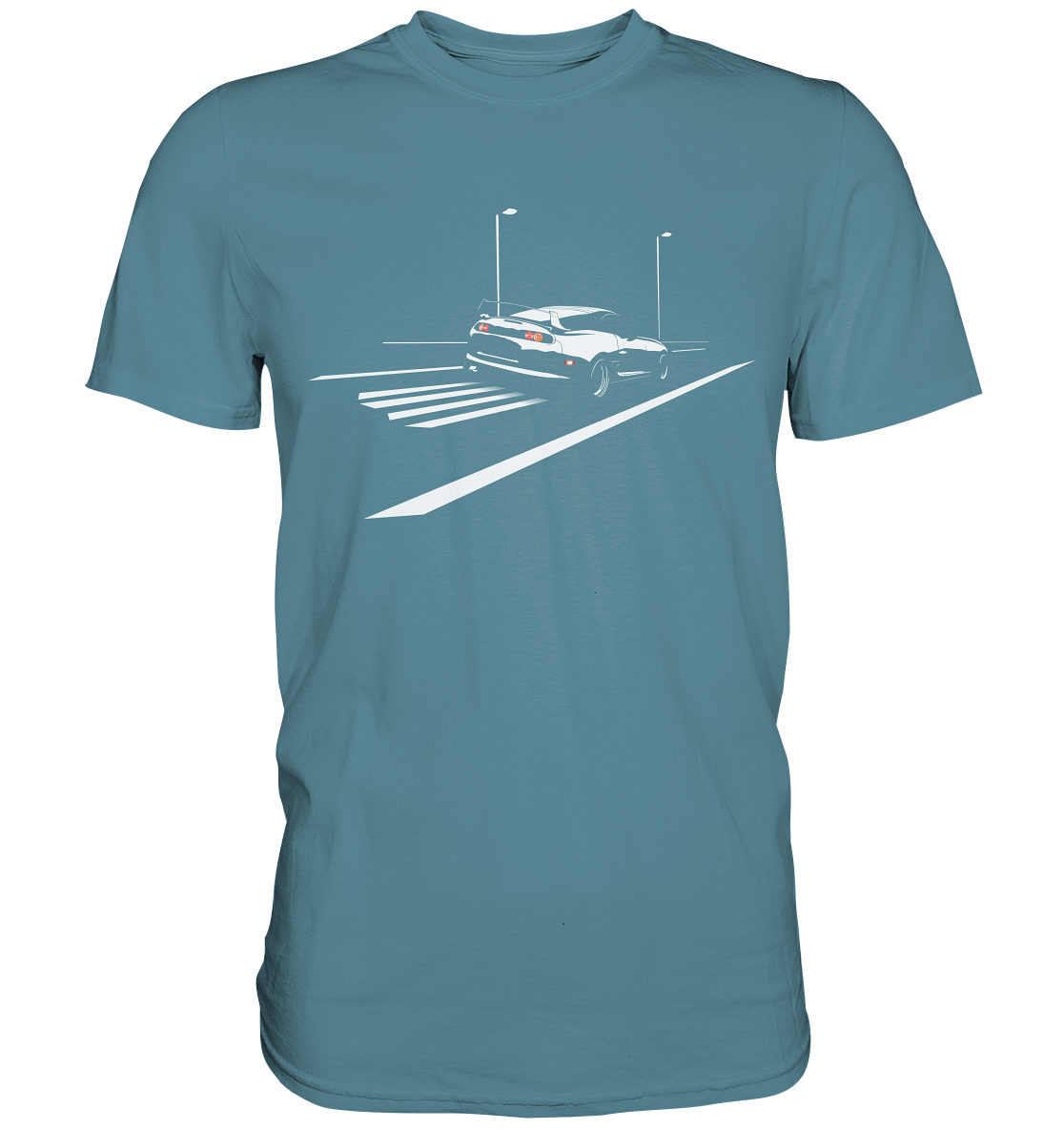 Toyota Supra MKIV Nightride - Premium Shirt - MotoMerch.de