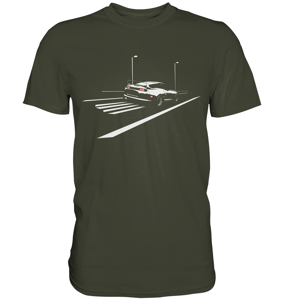 Toyota Supra MKIV Nightride - Premium Shirt - MotoMerch.de