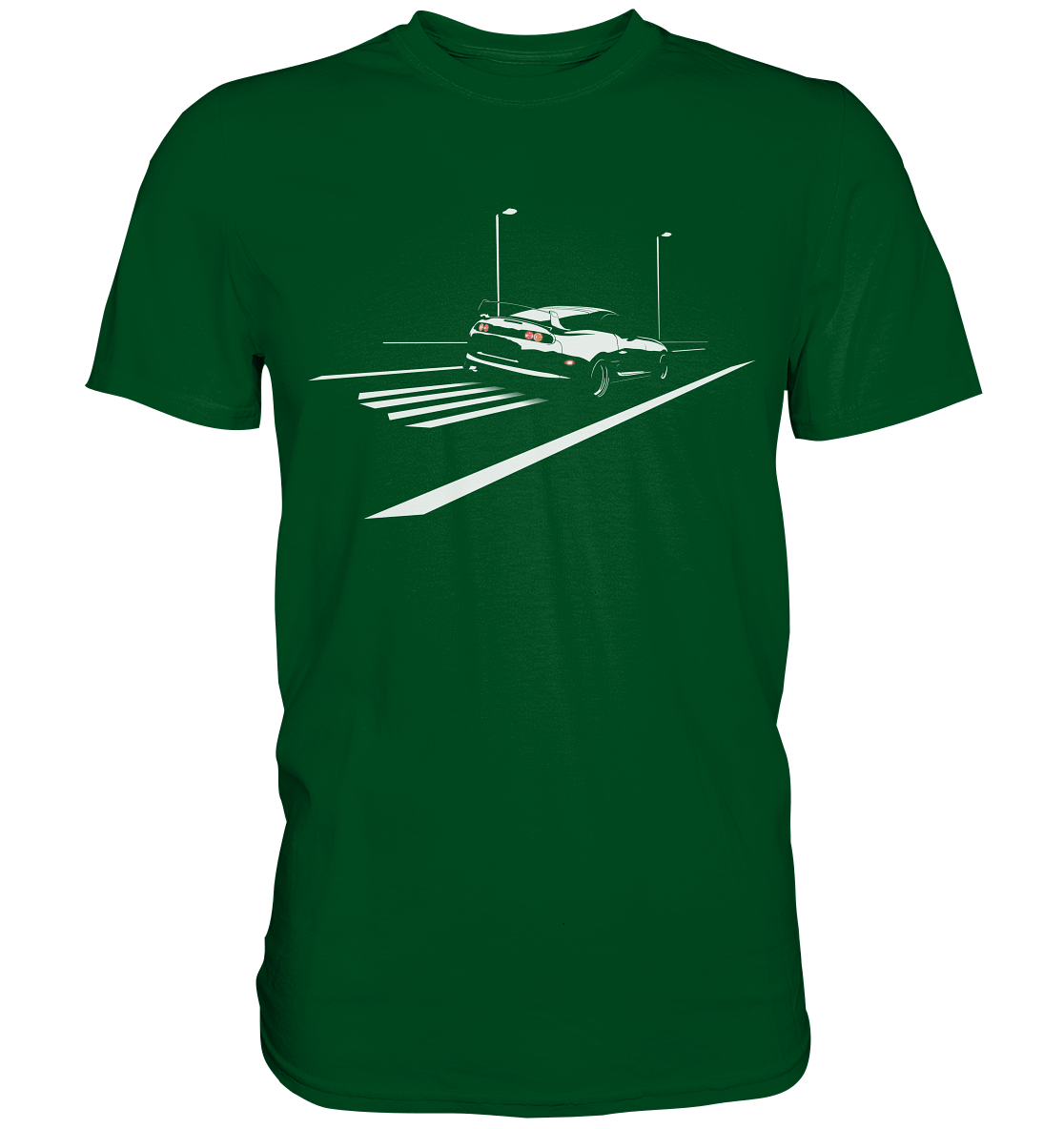 Toyota Supra MKIV Nightride - Premium Shirt - MotoMerch.de