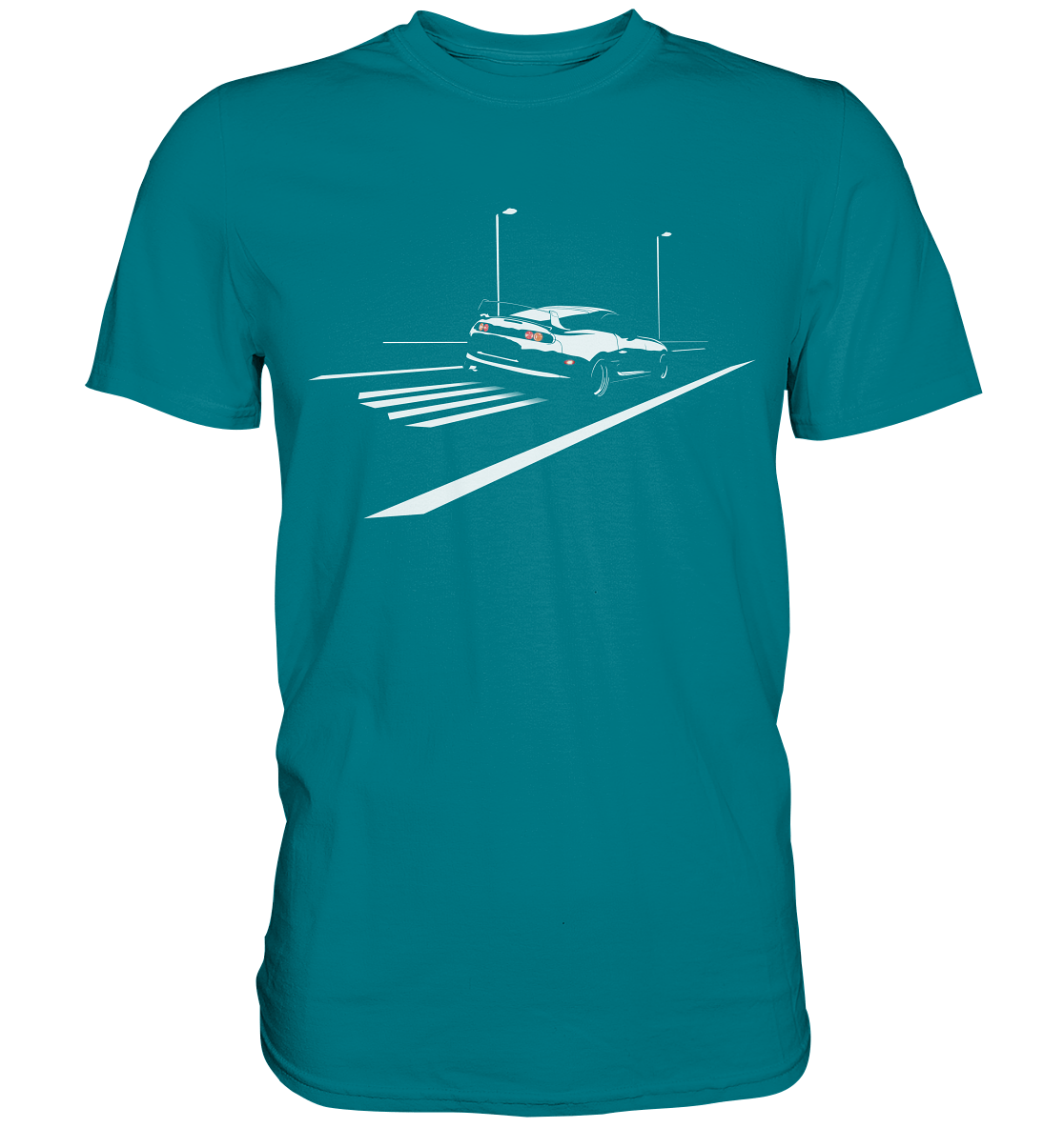 Toyota Supra MKIV Nightride - Premium Shirt - MotoMerch.de