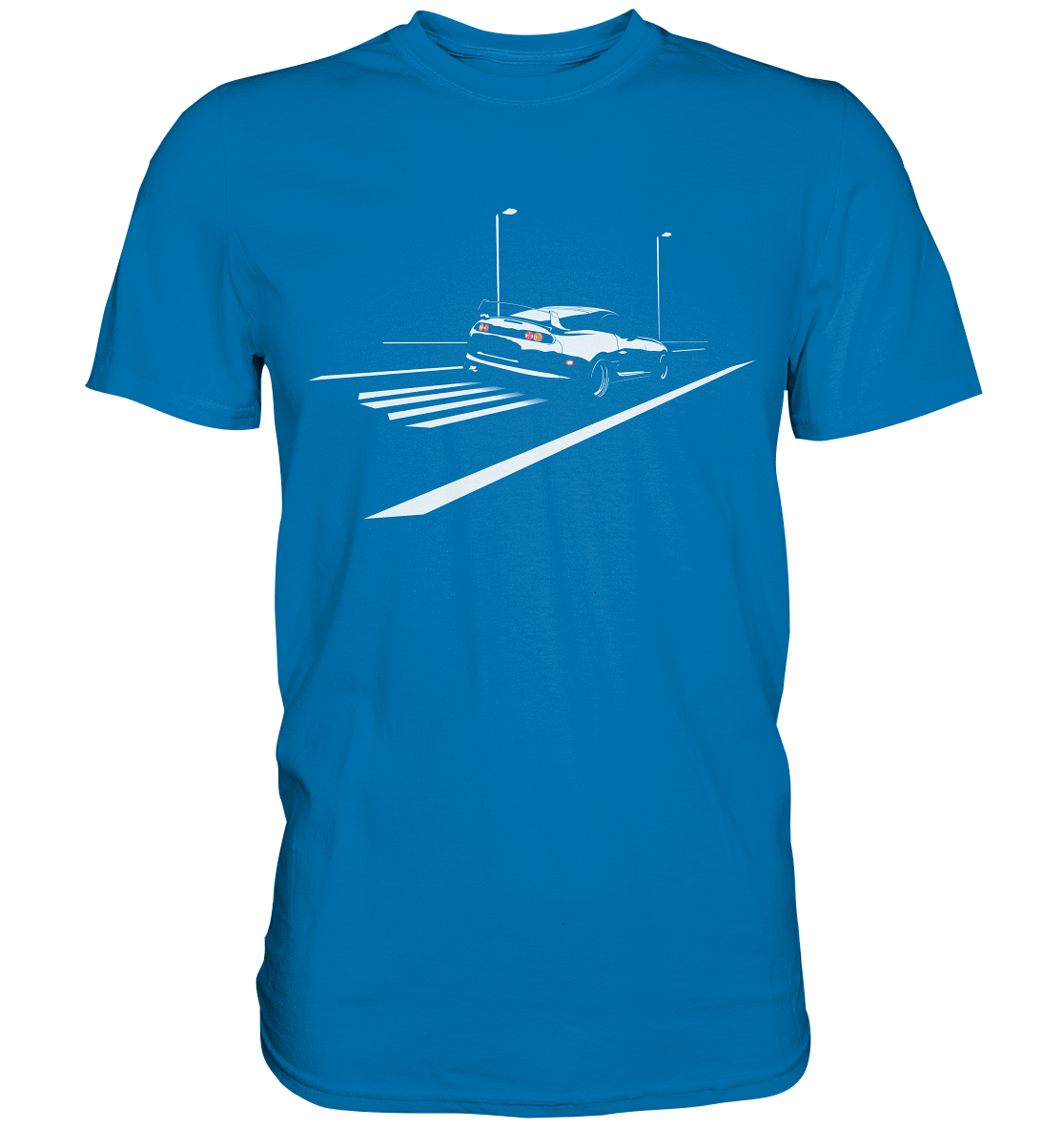 Toyota Supra MKIV Nightride - Premium Shirt - MotoMerch.de