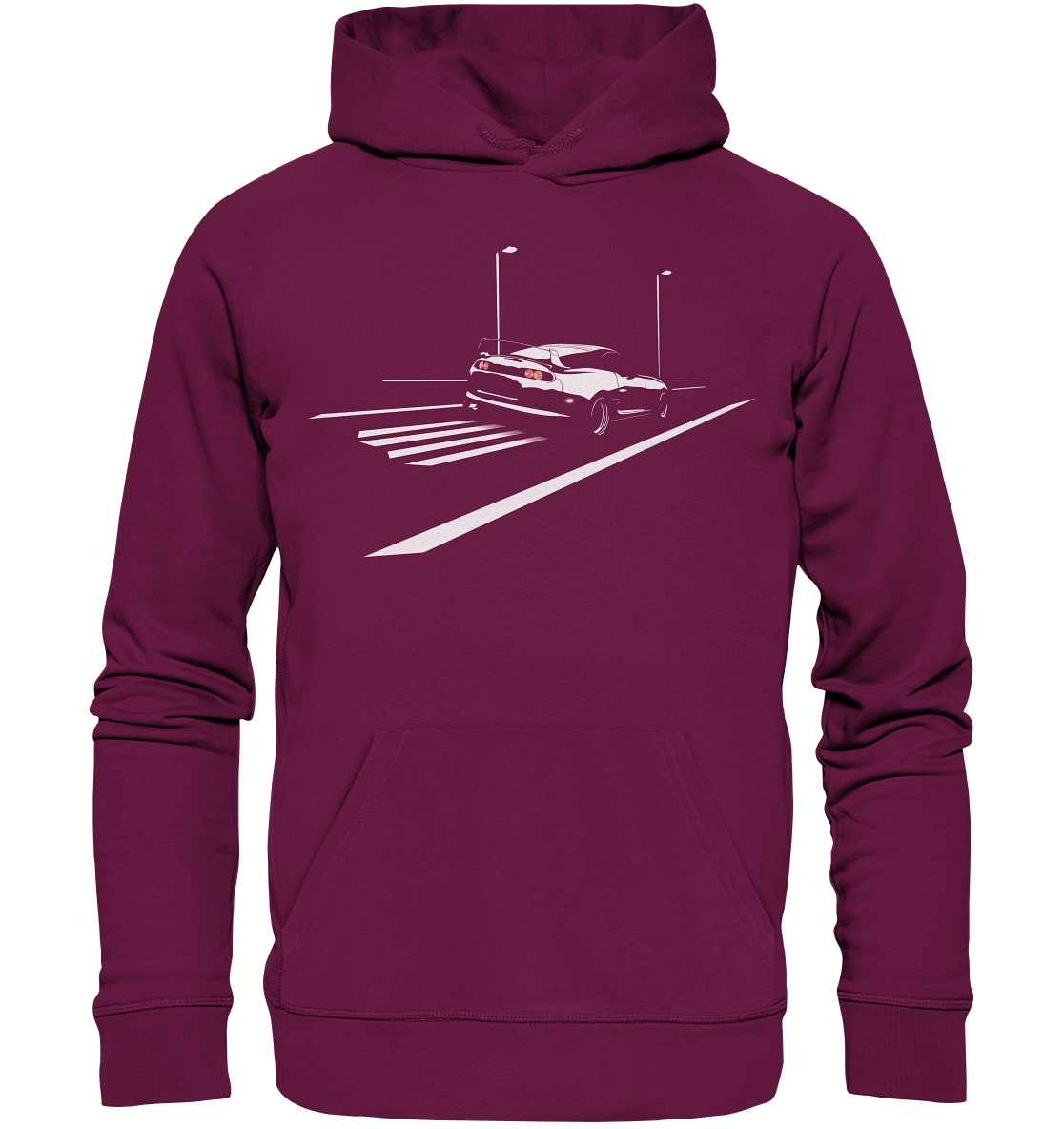 Toyota Supra MKIV Nightride - Premium Unisex Hoodie - MotoMerch.de
