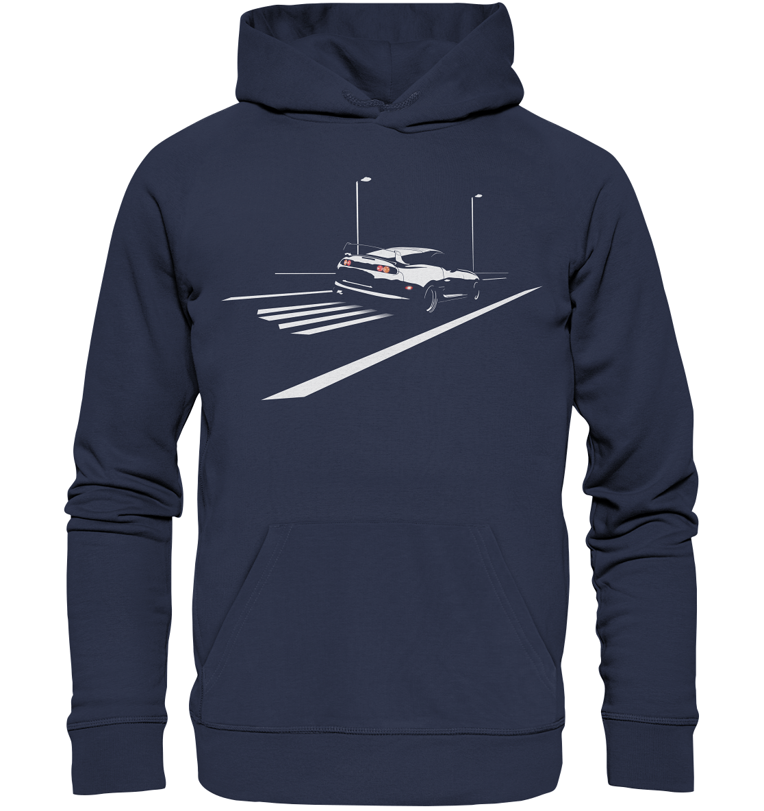 Toyota Supra MKIV Nightride - Premium Unisex Hoodie - MotoMerch.de