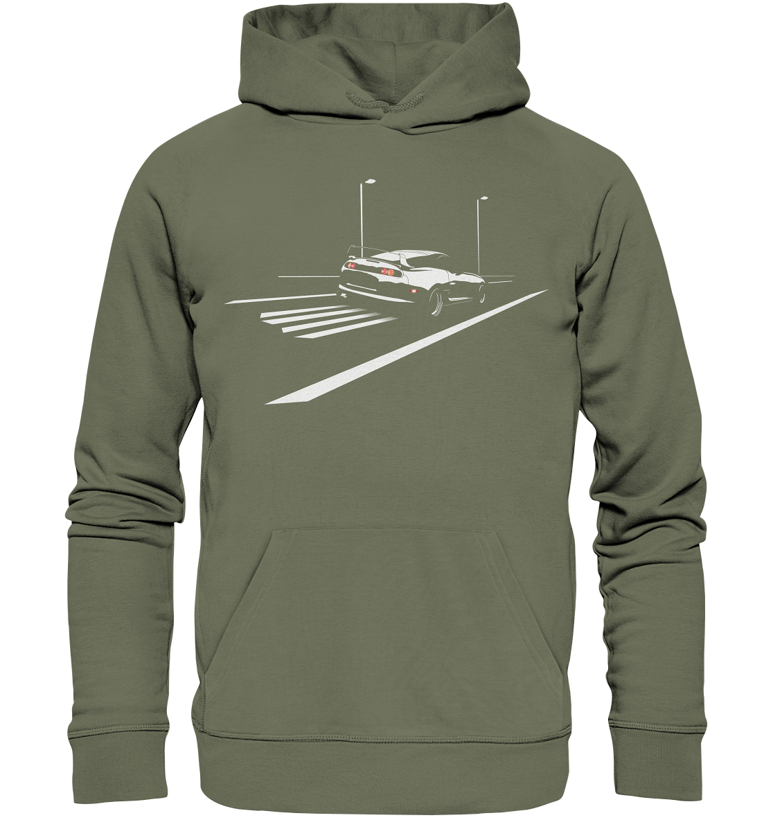 Toyota Supra MKIV Nightride - Premium Unisex Hoodie - MotoMerch.de