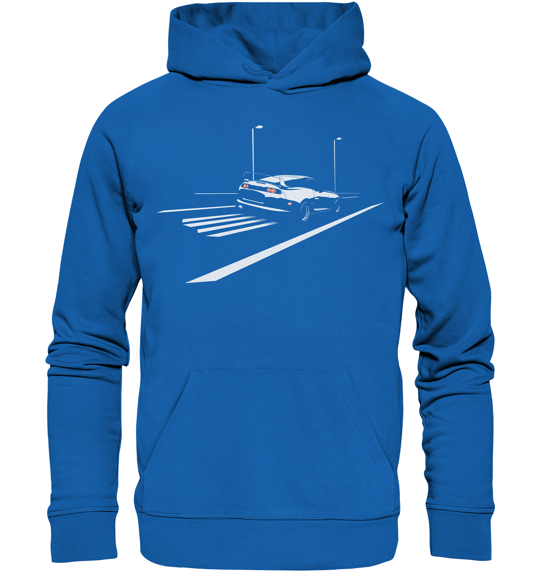 Toyota Supra MKIV Nightride - Premium Unisex Hoodie - MotoMerch.de