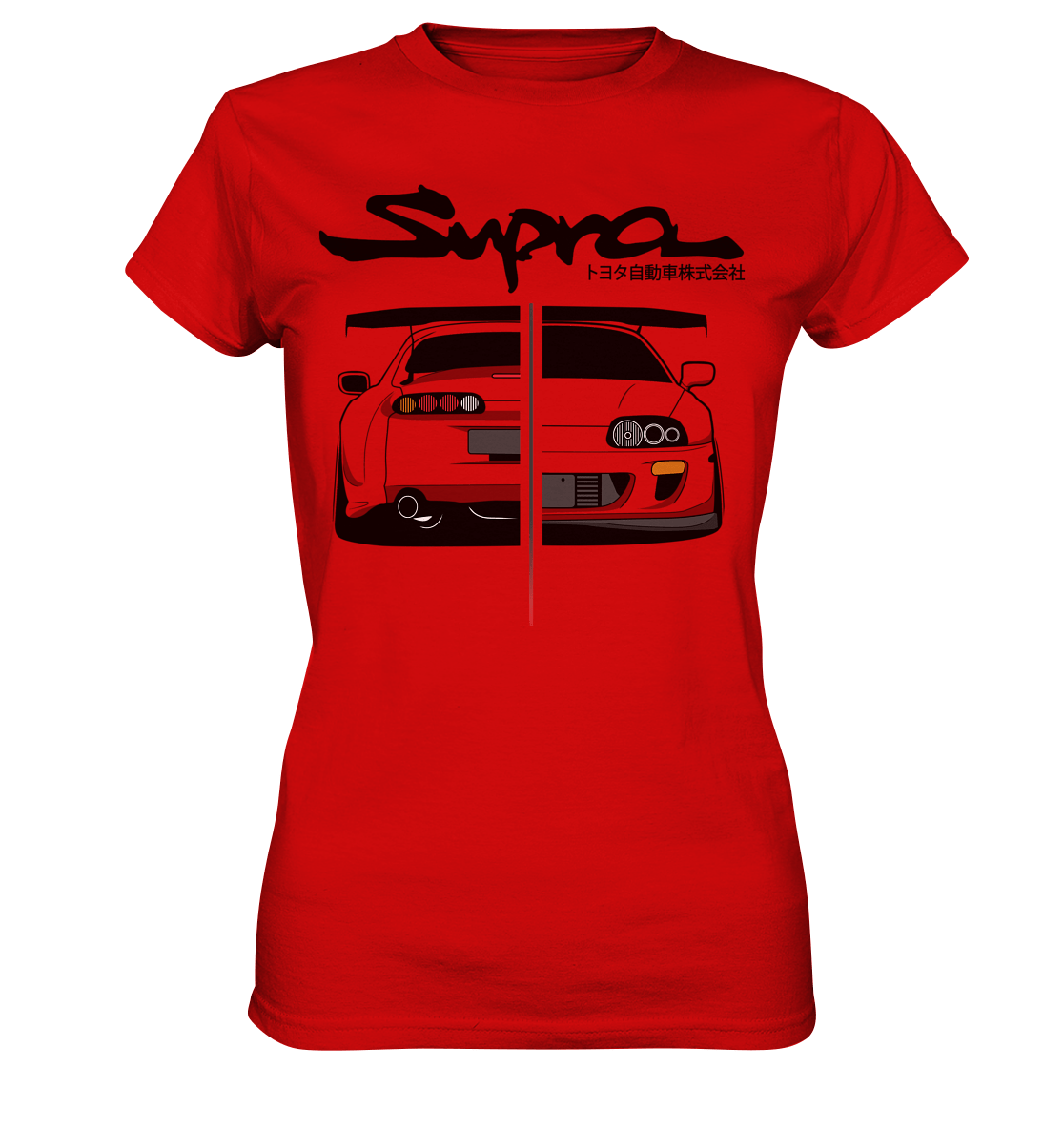 Toyota Supra MKIV Twoface - Ladies Premium Shirt - MotoMerch.de