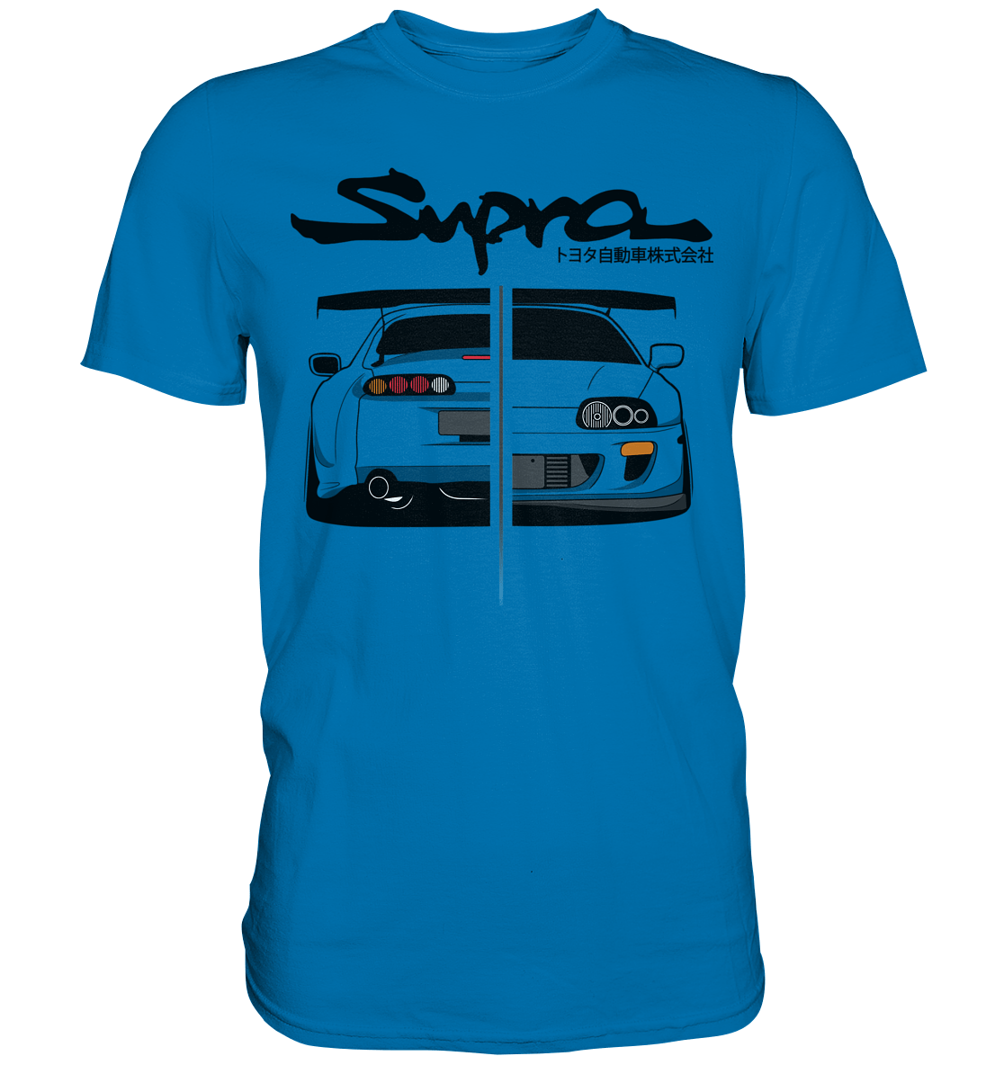 Toyota Supra MKIV Twoface - Premium Shirt - MotoMerch.de