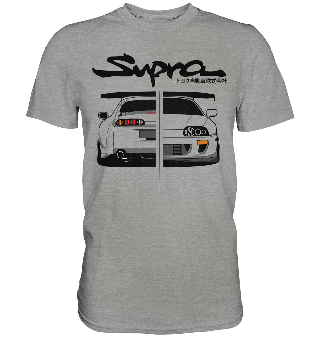 Toyota Supra MKIV Twoface - Premium Shirt - MotoMerch.de