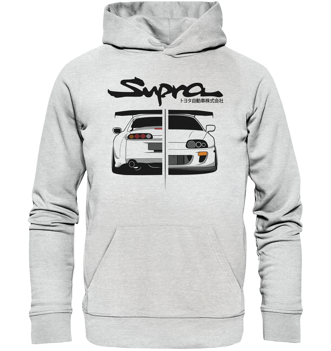 Toyota Supra MKIV Twoface - Premium Unisex Hoodie - MotoMerch.de