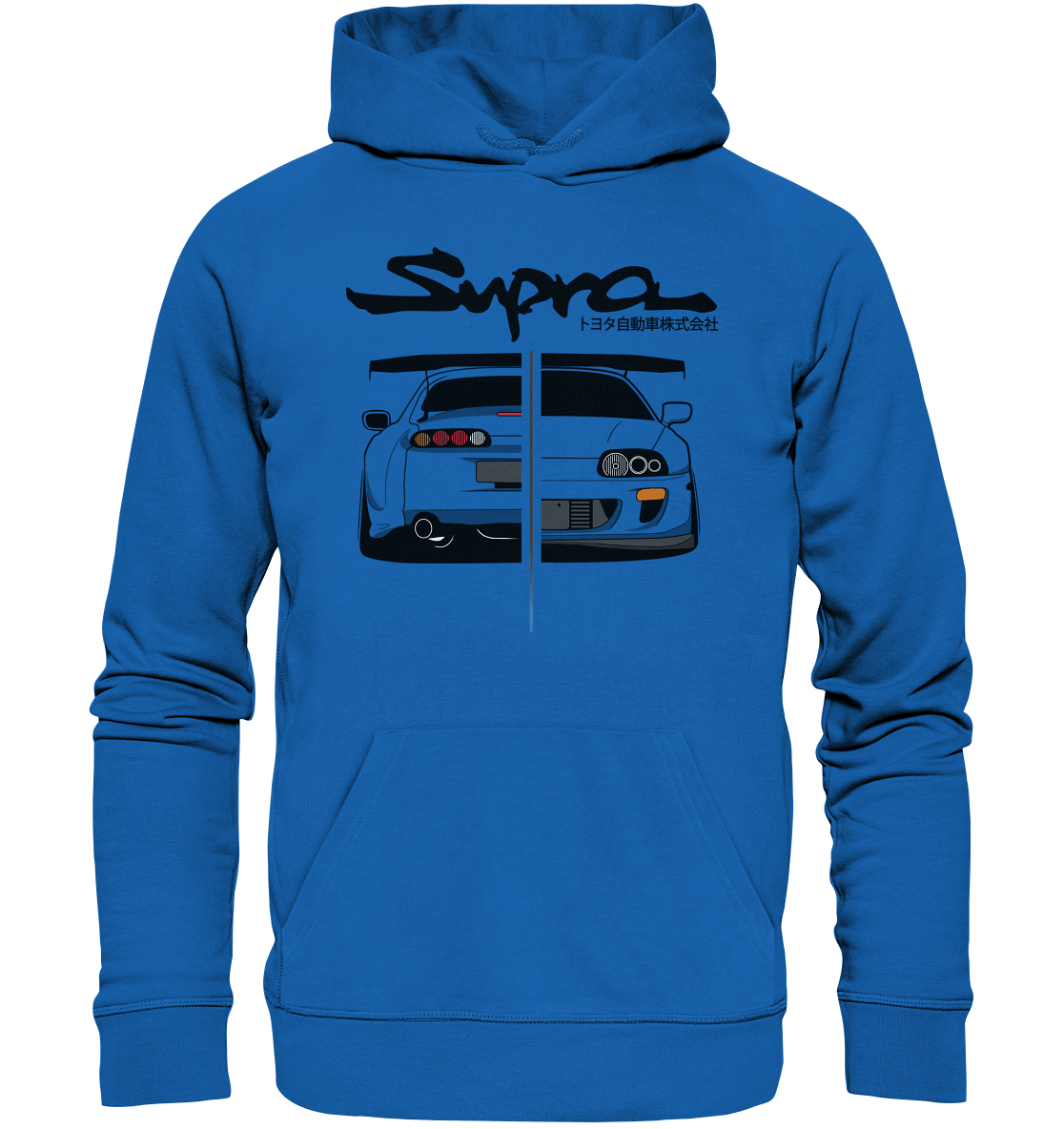 Toyota Supra MKIV Twoface - Premium Unisex Hoodie - MotoMerch.de