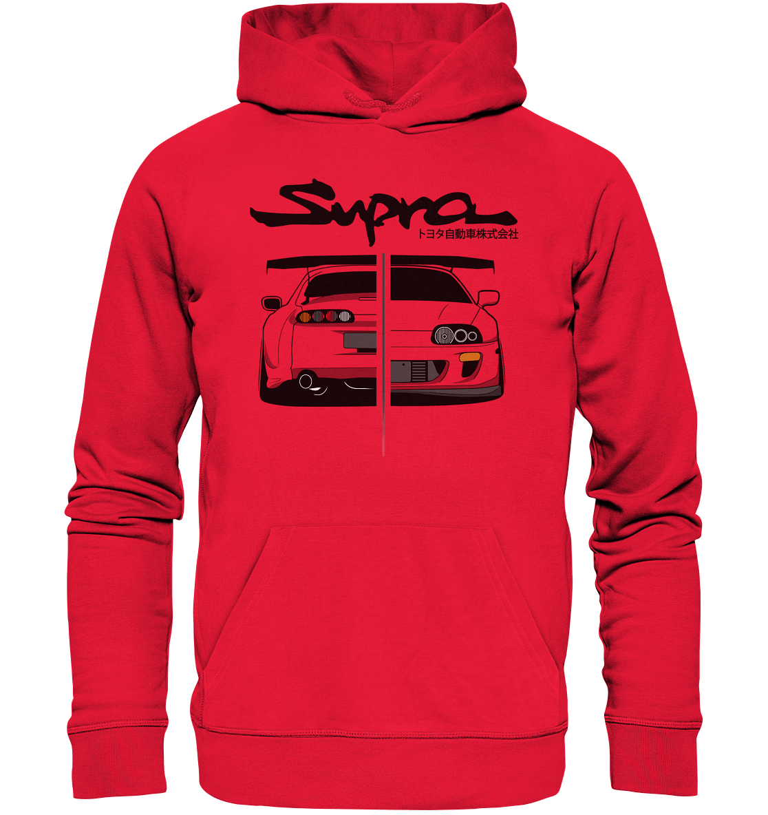 Toyota Supra MKIV Twoface - Premium Unisex Hoodie - MotoMerch.de