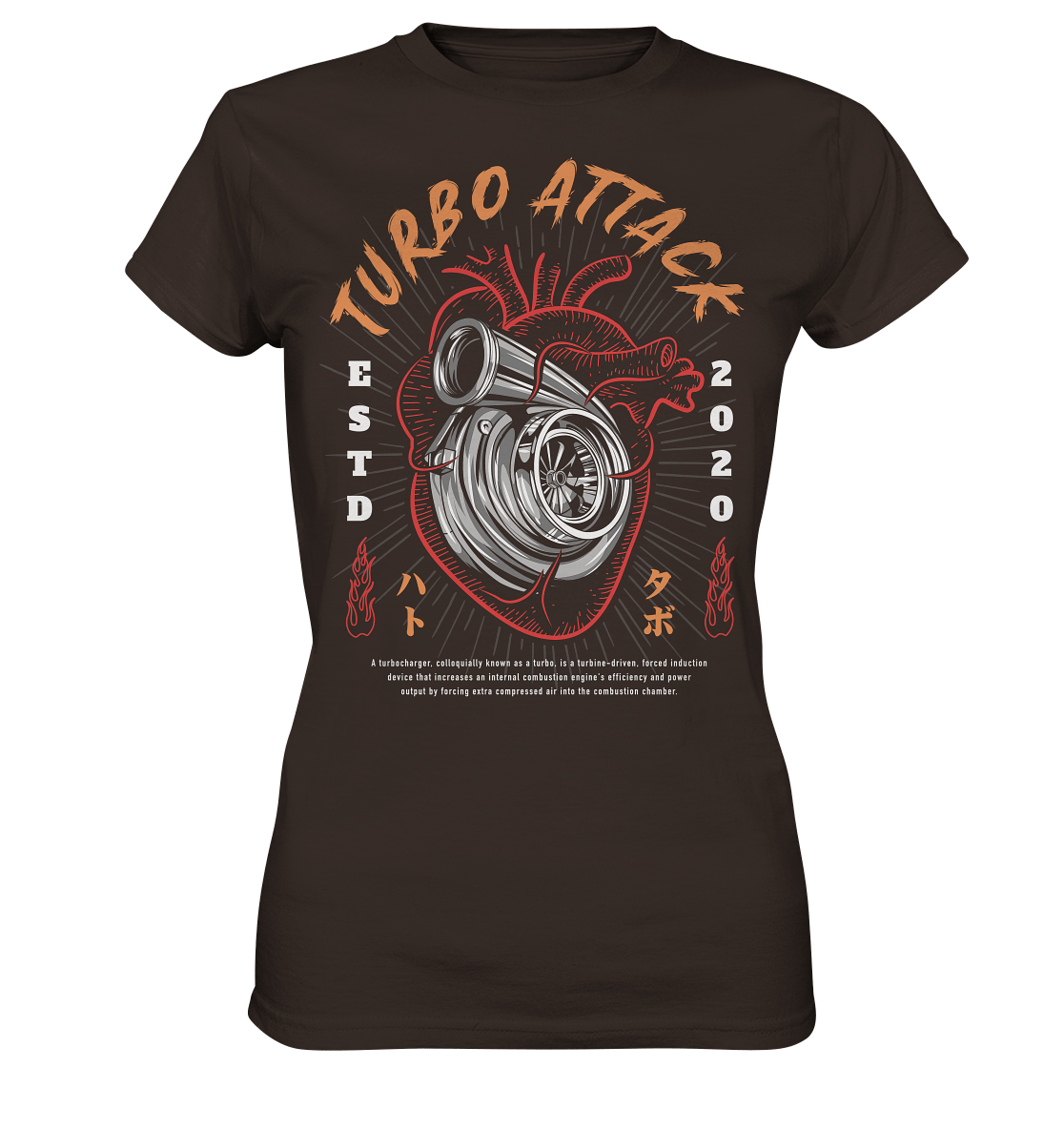 Turbo Attack - Ladies Premium Shirt - MotoMerch.de