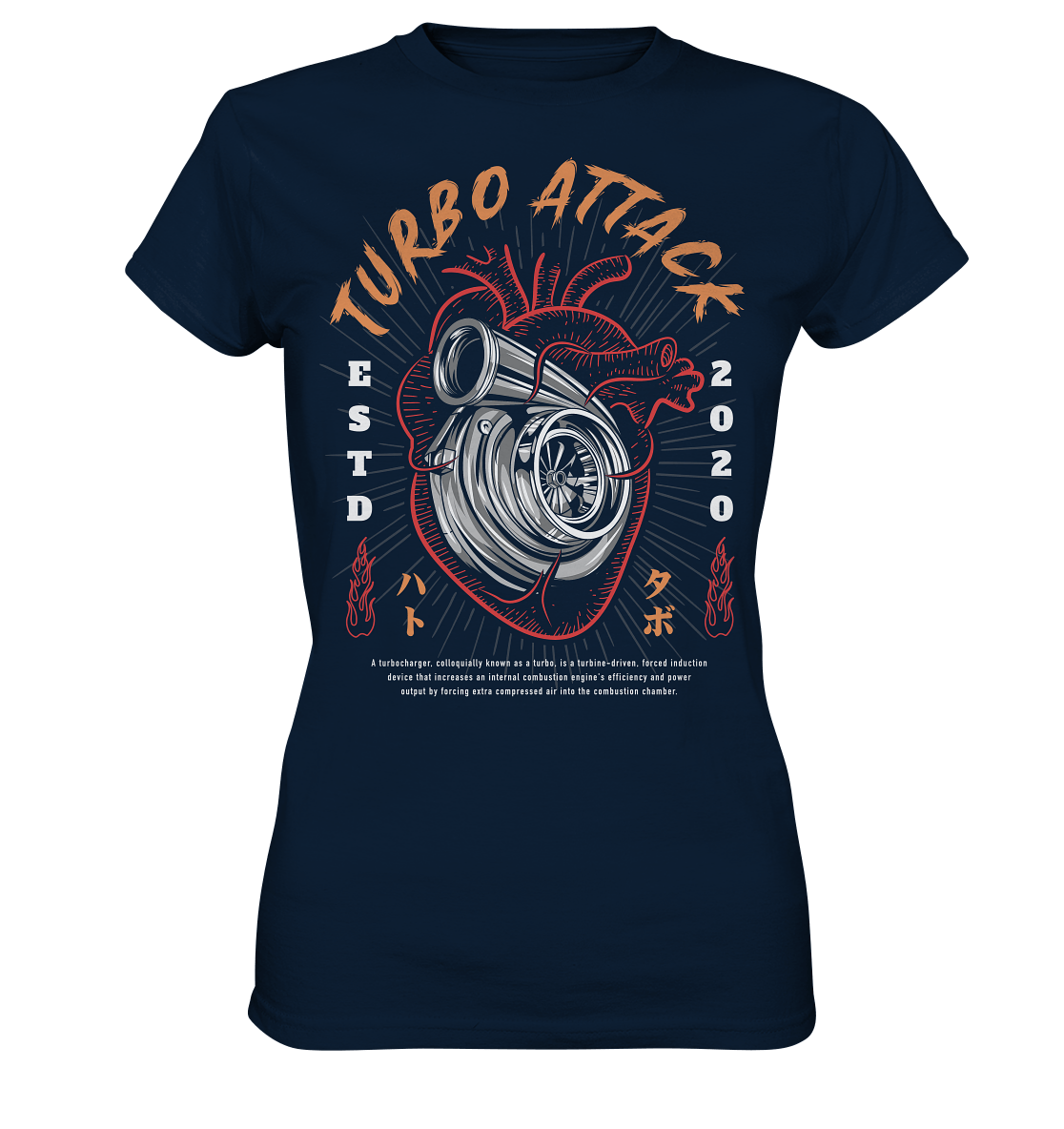 Turbo Attack - Ladies Premium Shirt - MotoMerch.de