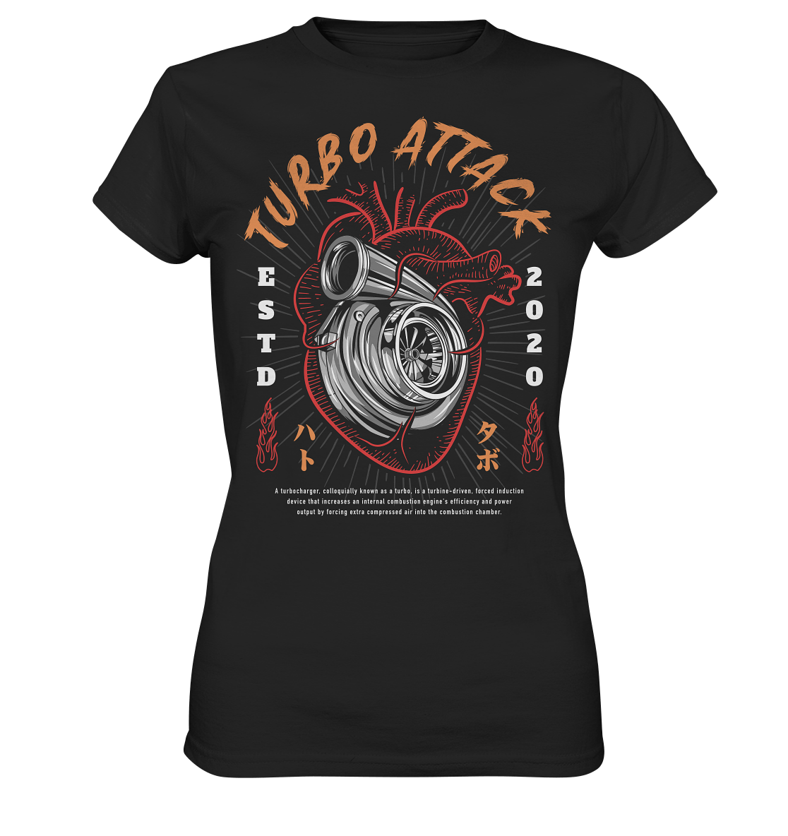 Turbo Attack - Ladies Premium Shirt - MotoMerch.de