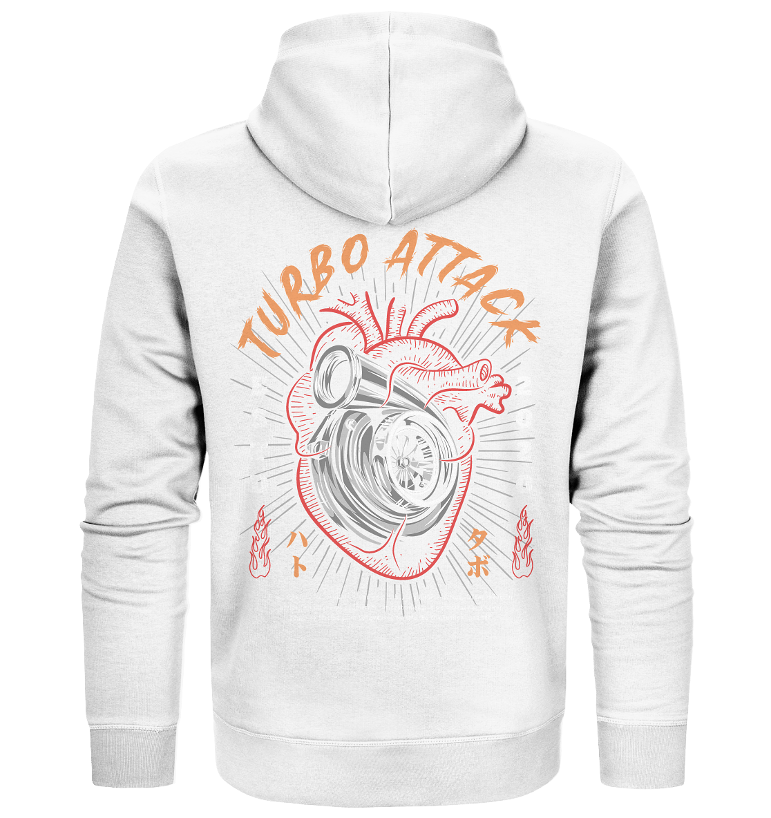 Turbo Attack - Organic Zipper - MotoMerch.de
