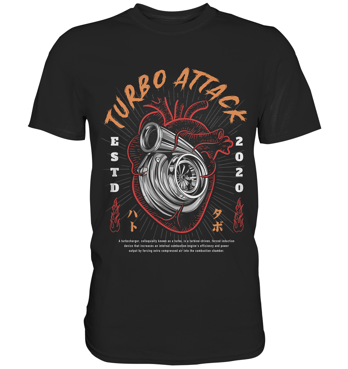 Turbo Attack - Premium Shirt - MotoMerch.de