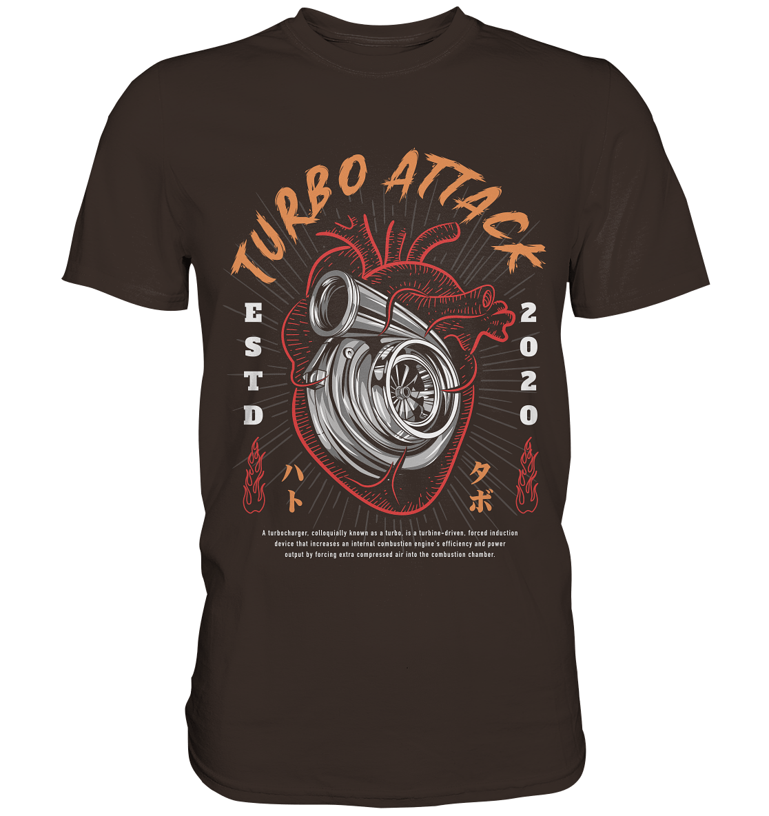 Turbo Attack - Premium Shirt - MotoMerch.de