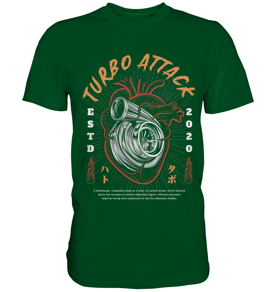 Turbo Attack - Premium Shirt - MotoMerch.de