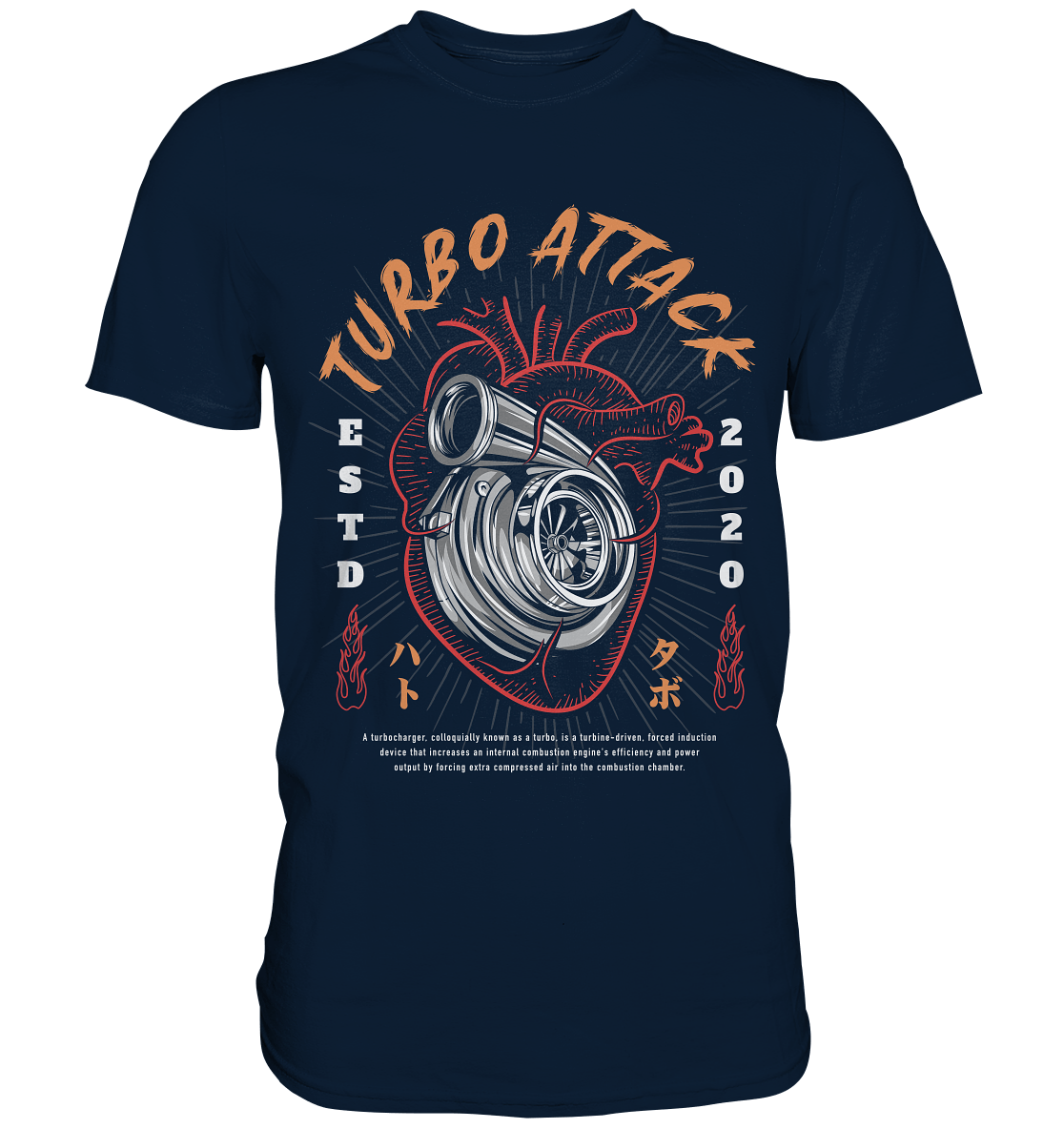 Turbo Attack - Premium Shirt - MotoMerch.de