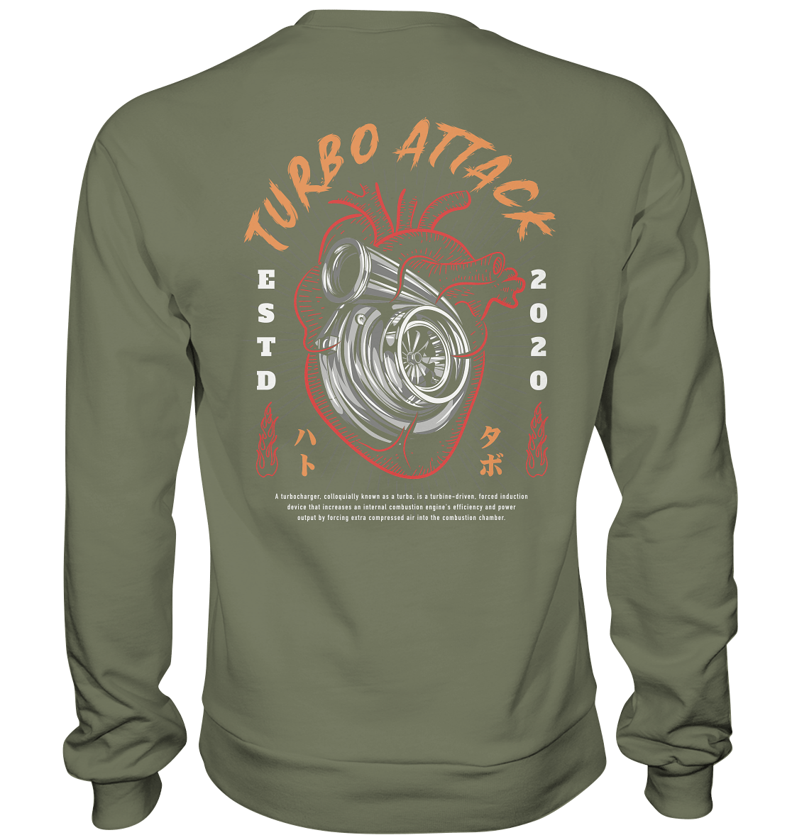 Turbo Attack - Premium Sweatshirt - MotoMerch.de