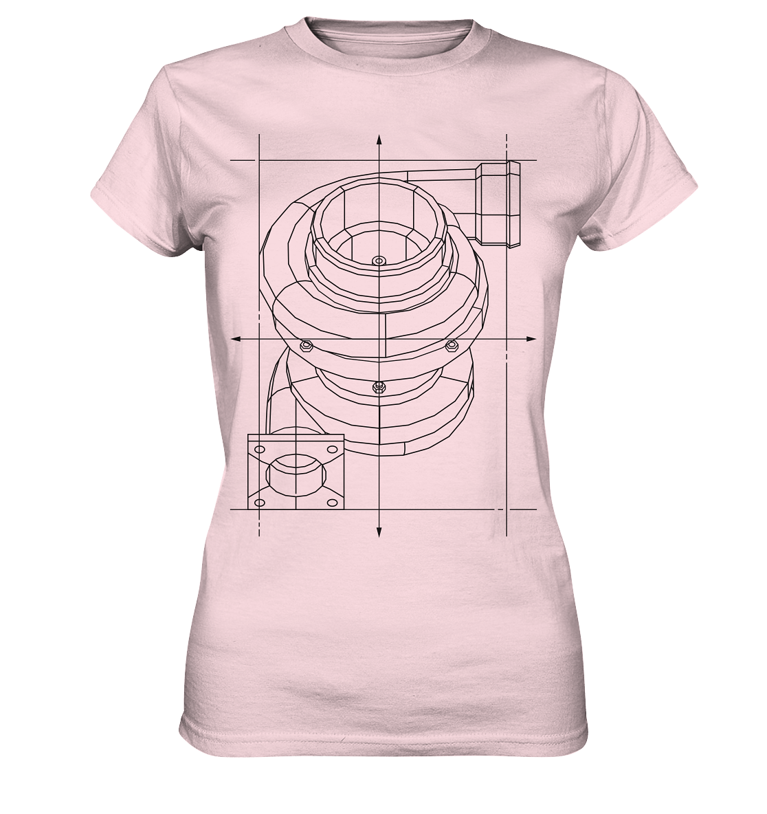Turbo dunkel - Ladies Premium Shirt - MotoMerch.de