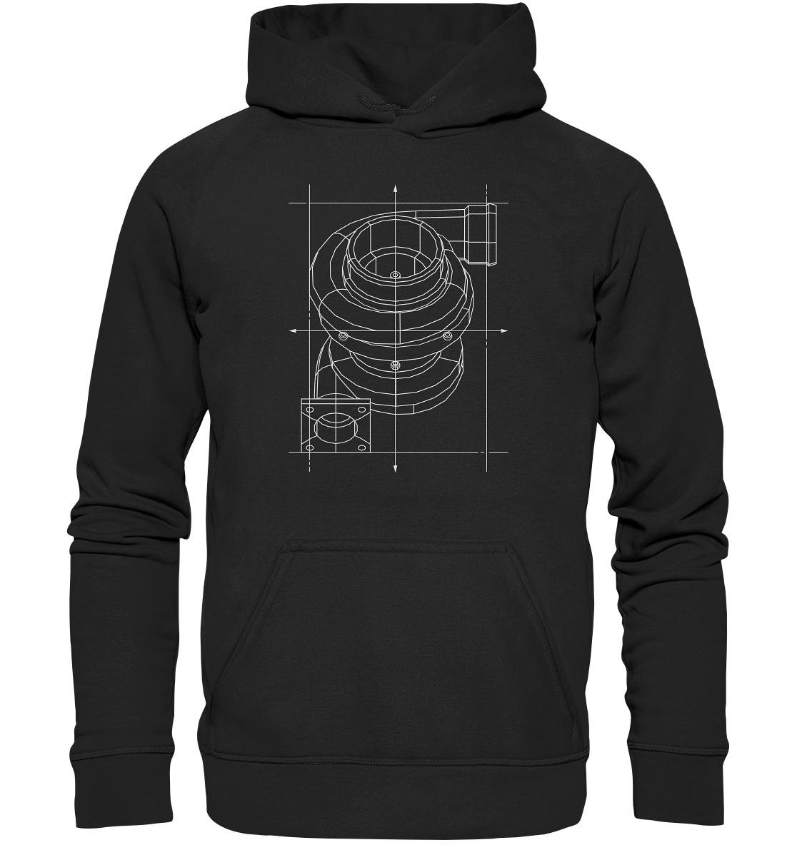 Turbo hell - Basic Unisex Hoodie - MotoMerch.de