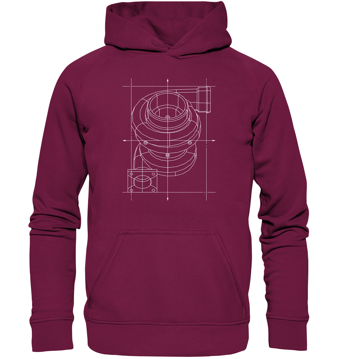 Turbo hell - Basic Unisex Hoodie - MotoMerch.de