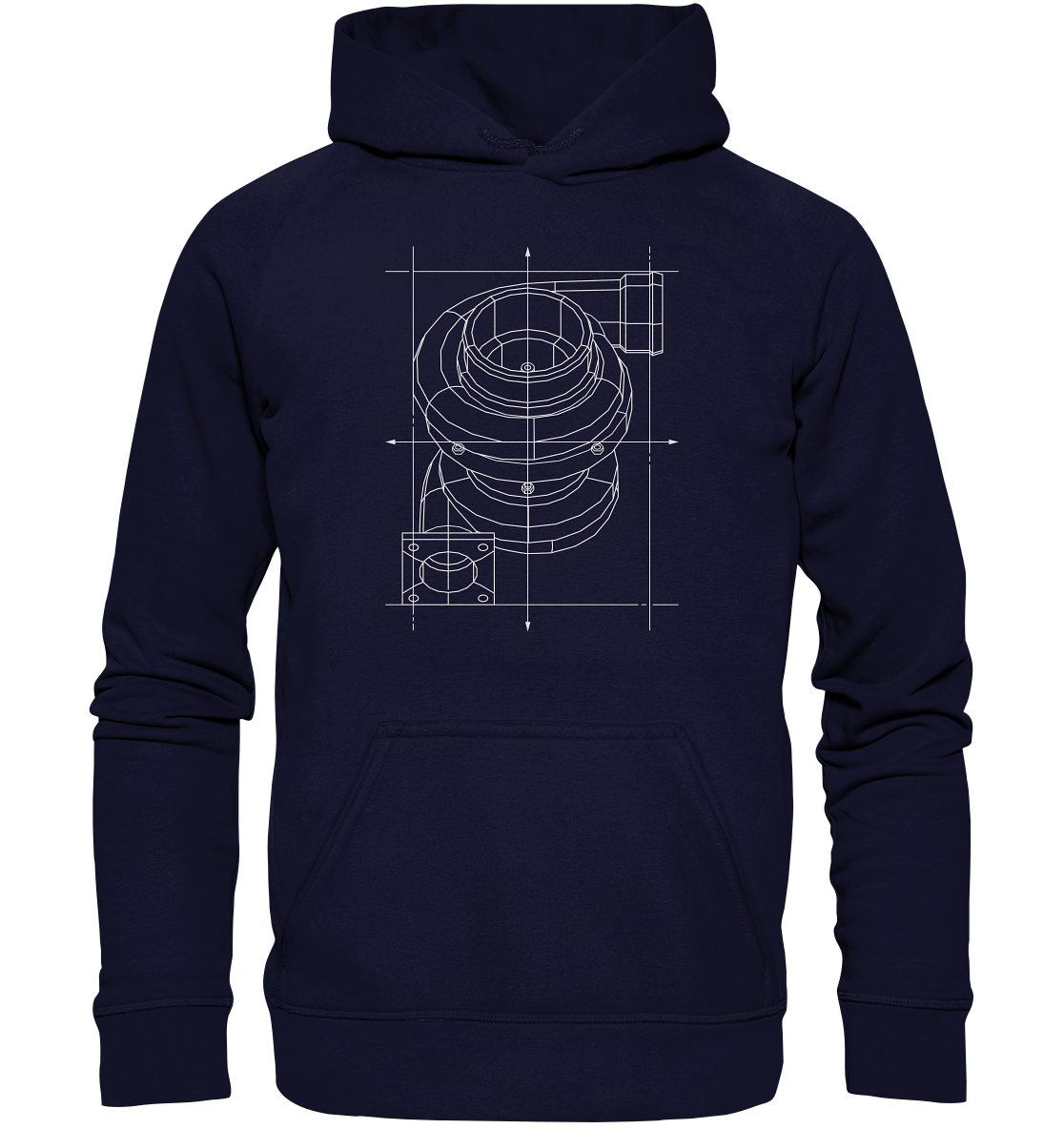 Turbo hell - Basic Unisex Hoodie - MotoMerch.de