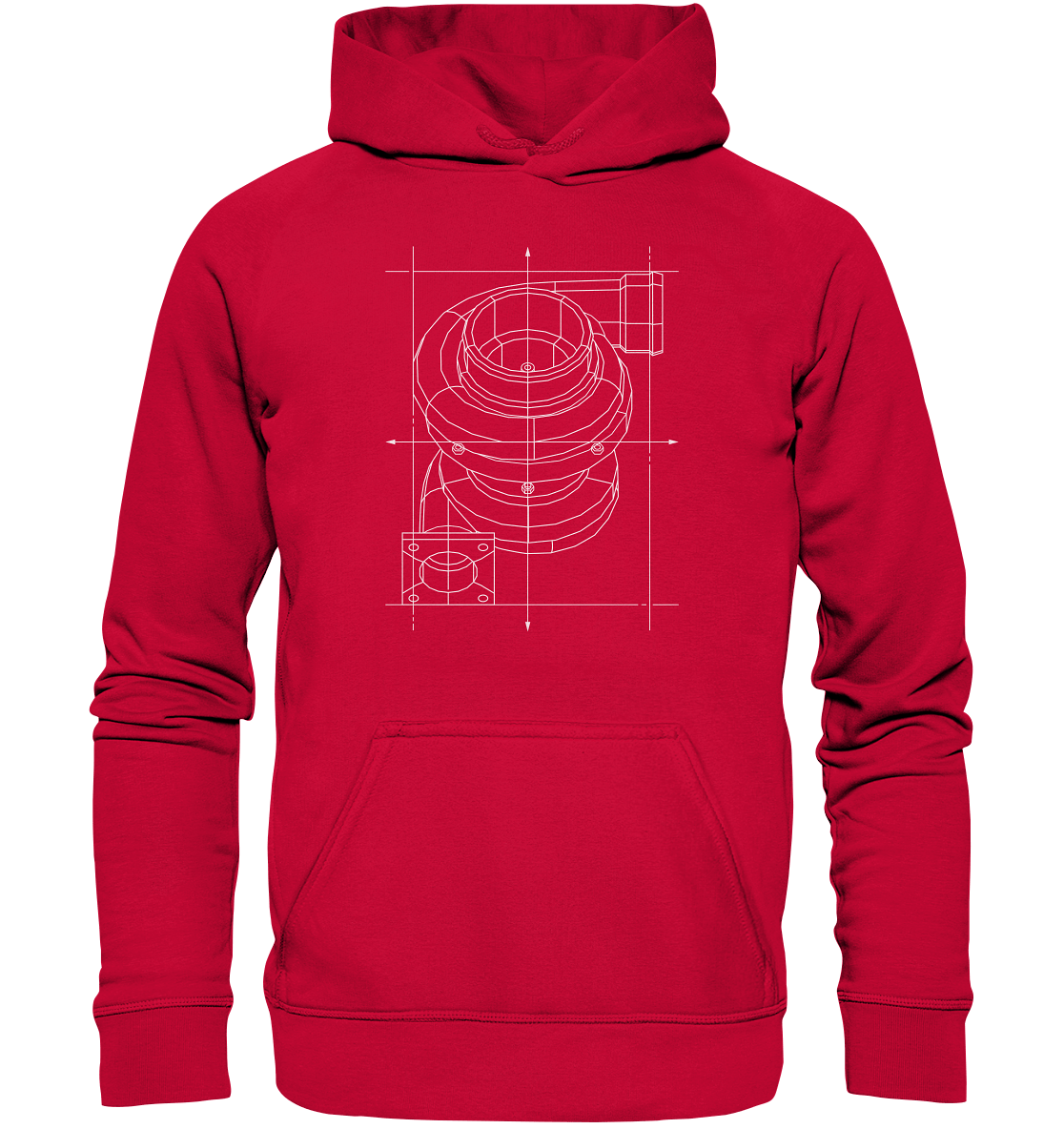 Turbo hell - Basic Unisex Hoodie - MotoMerch.de