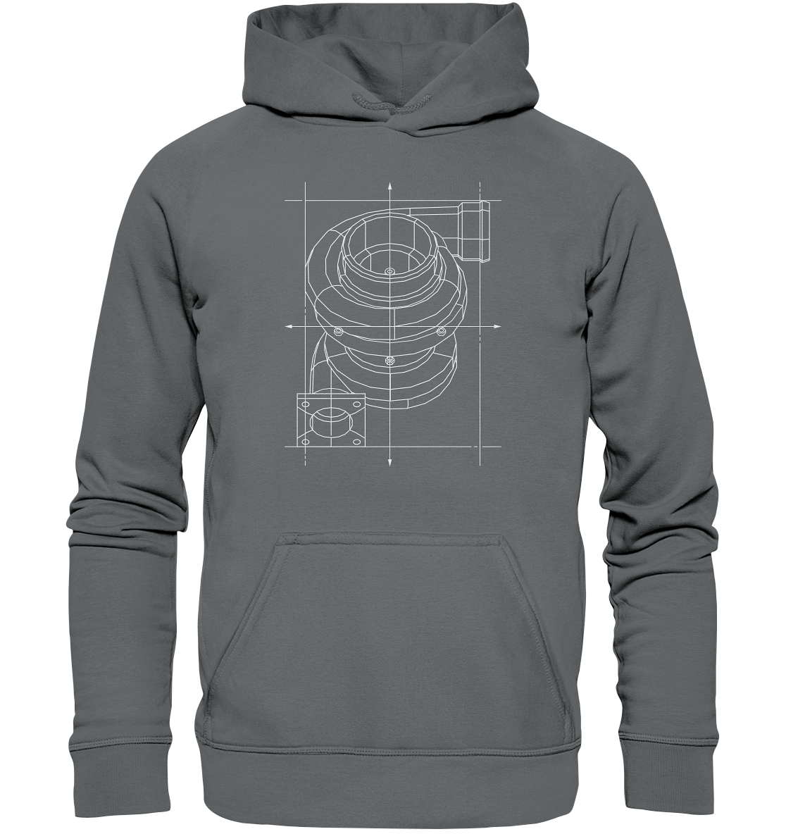 Turbo hell - Basic Unisex Hoodie - MotoMerch.de