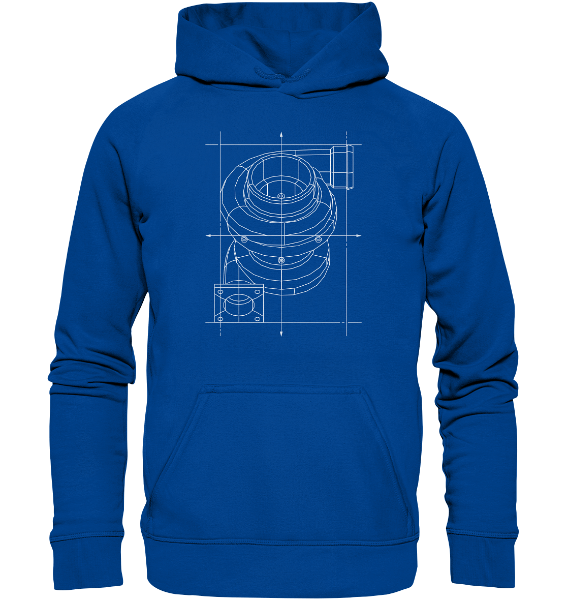 Turbo hell - Basic Unisex Hoodie - MotoMerch.de