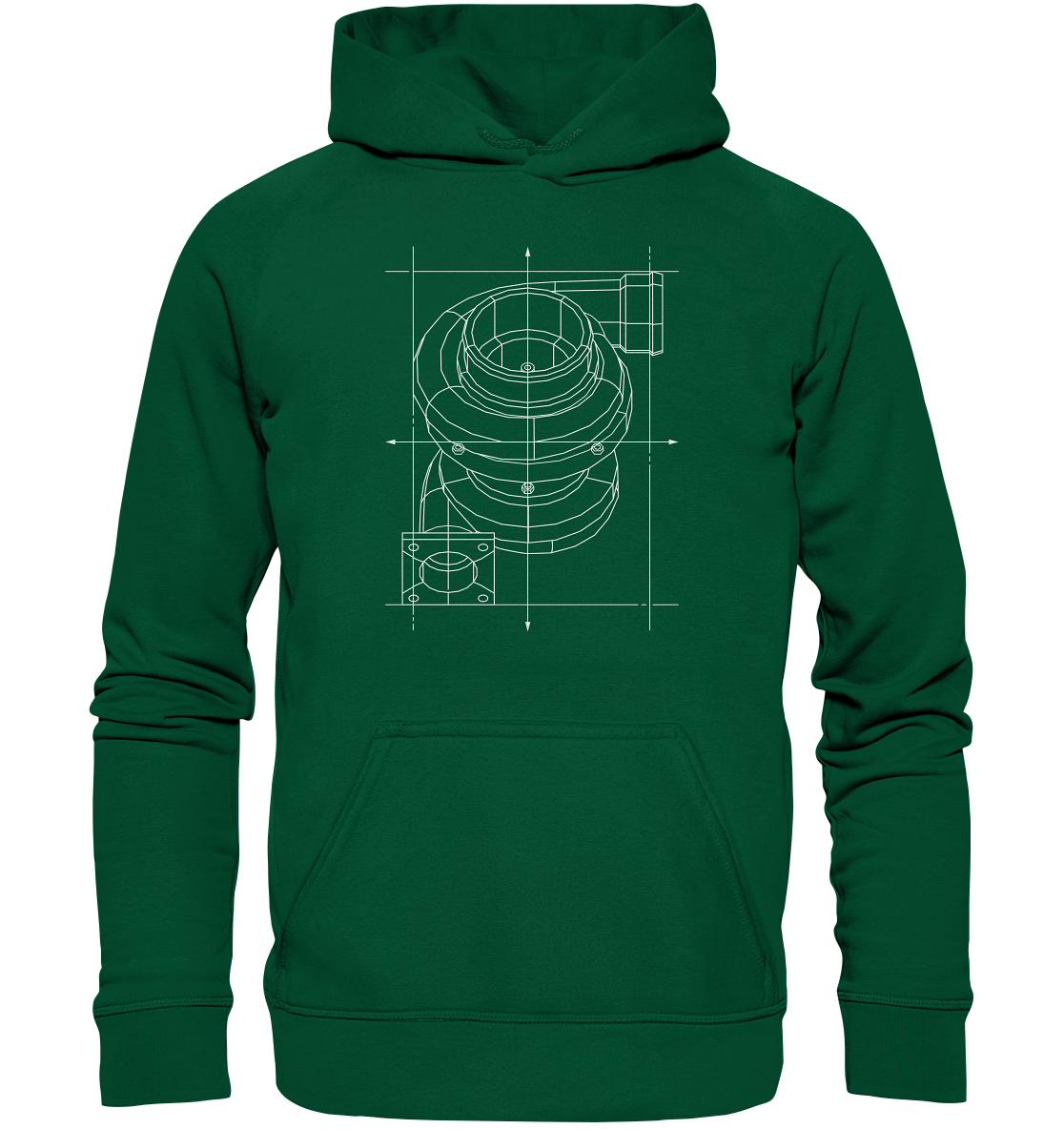Turbo hell - Basic Unisex Hoodie - MotoMerch.de