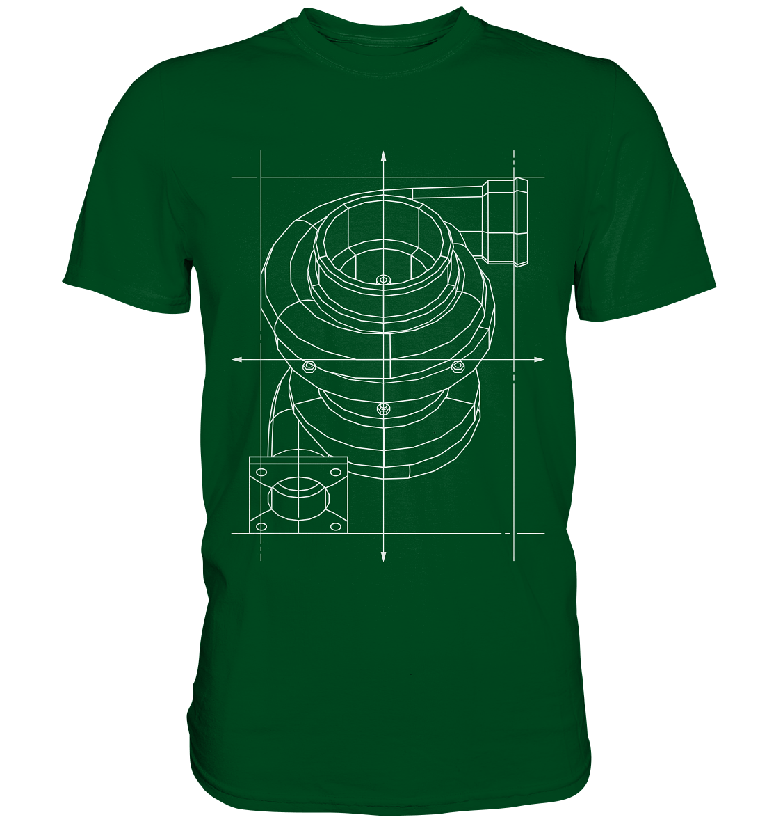 Turbo hell - Premium Shirt - MotoMerch.de