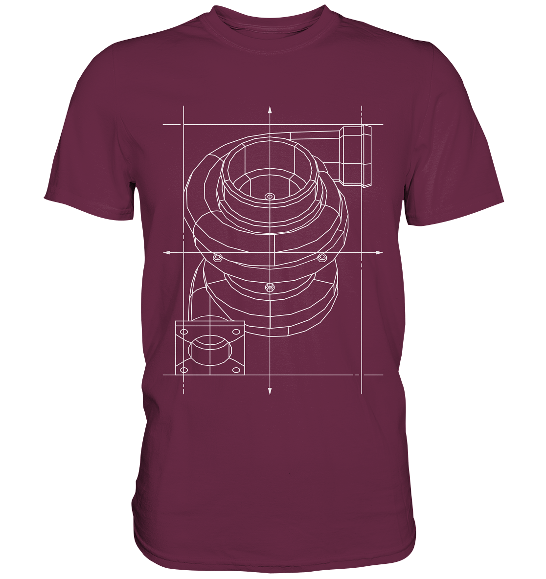 Turbo hell - Premium Shirt - MotoMerch.de