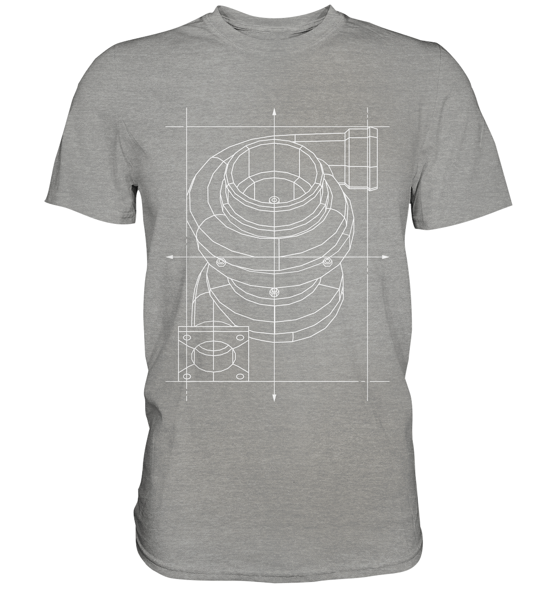 Turbo hell - Premium Shirt - MotoMerch.de