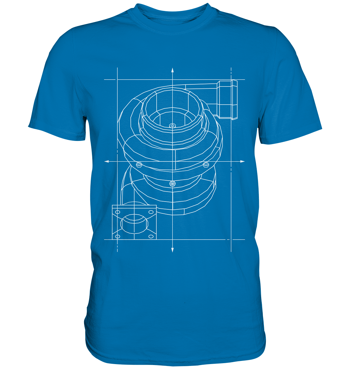 Turbo hell - Premium Shirt - MotoMerch.de