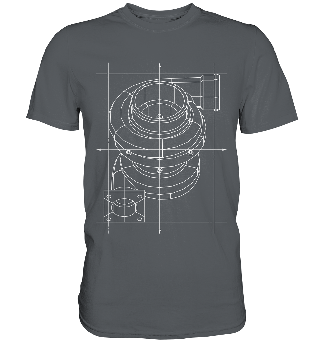 Turbo hell - Premium Shirt - MotoMerch.de