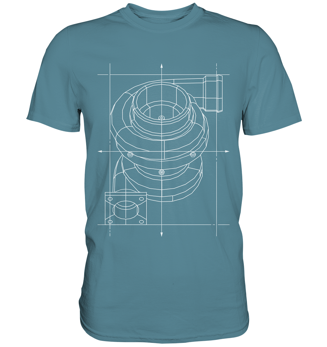 Turbo hell - Premium Shirt - MotoMerch.de