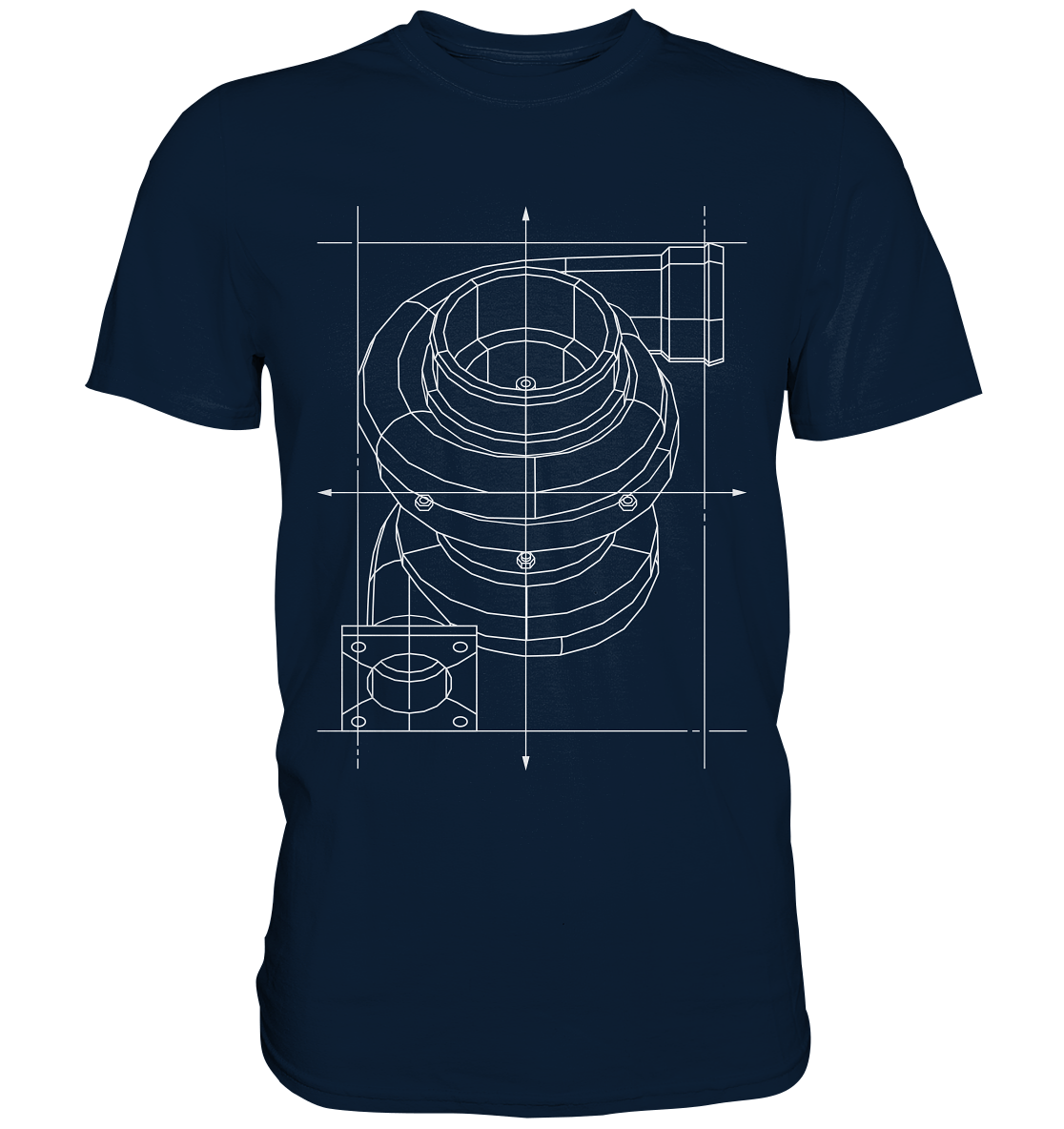 Turbo hell - Premium Shirt - MotoMerch.de