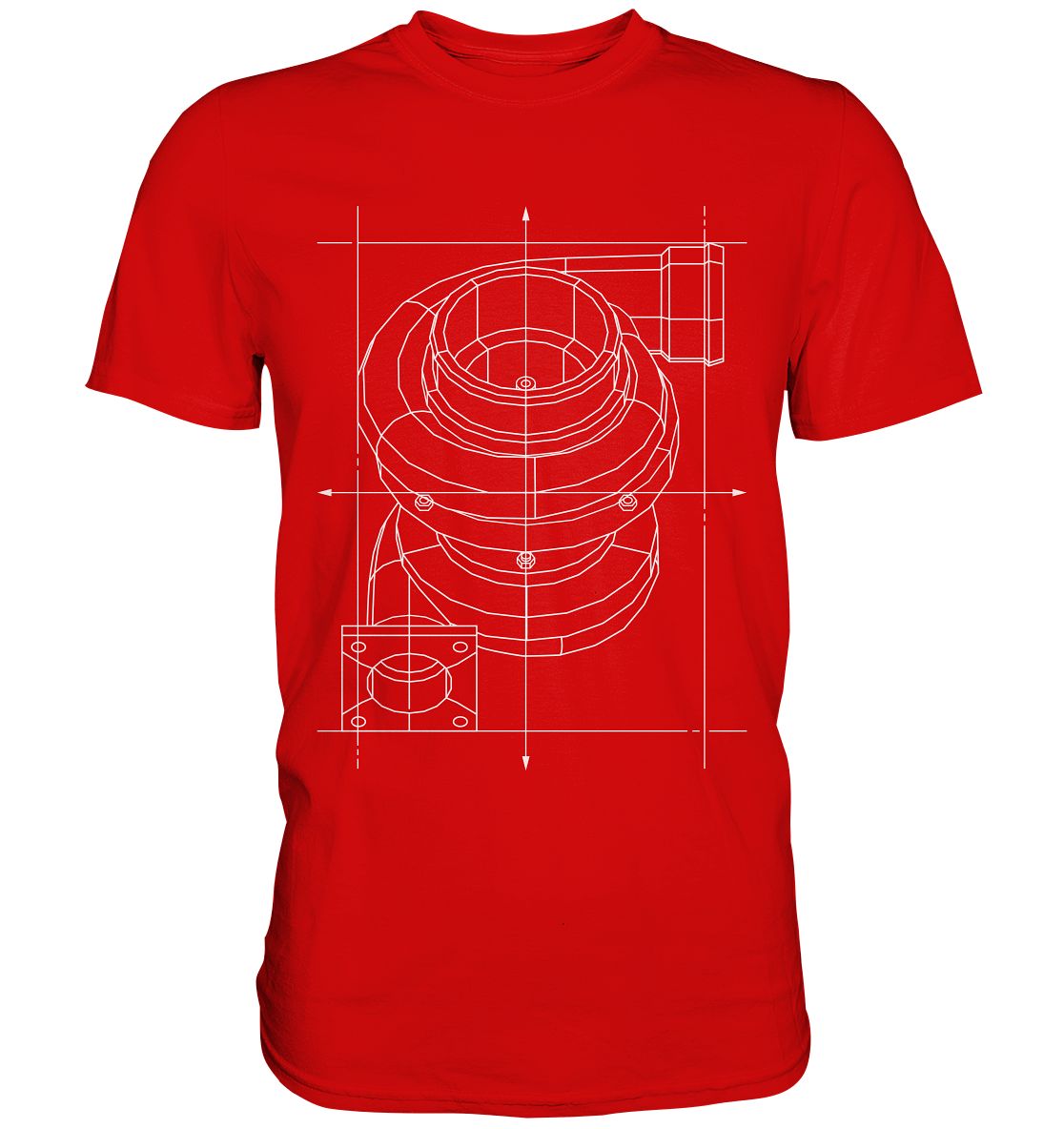 Turbo hell - Premium Shirt - MotoMerch.de