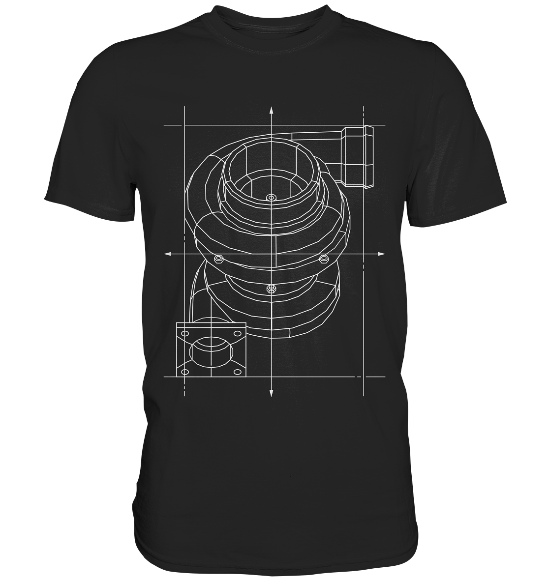 Turbo hell - Premium Shirt - MotoMerch.de