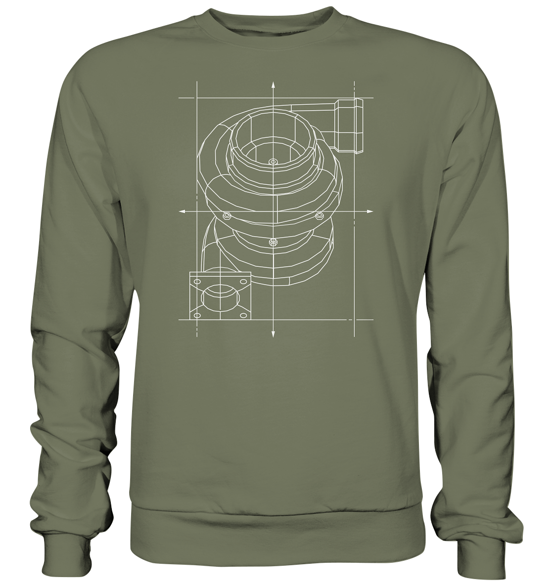 Turbo hell - Premium Sweatshirt - MotoMerch.de