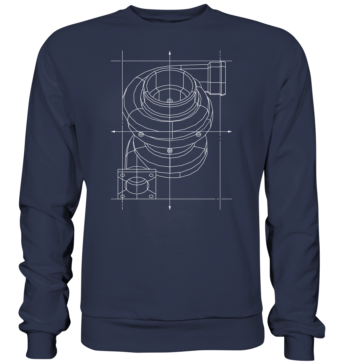 Turbo hell - Premium Sweatshirt - MotoMerch.de