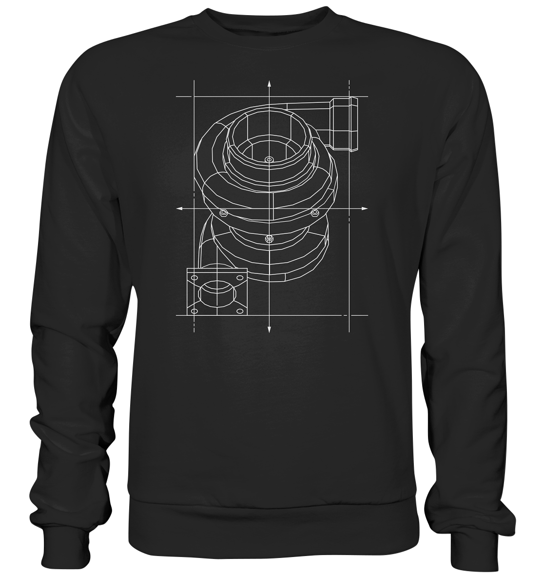Turbo hell - Premium Sweatshirt - MotoMerch.de