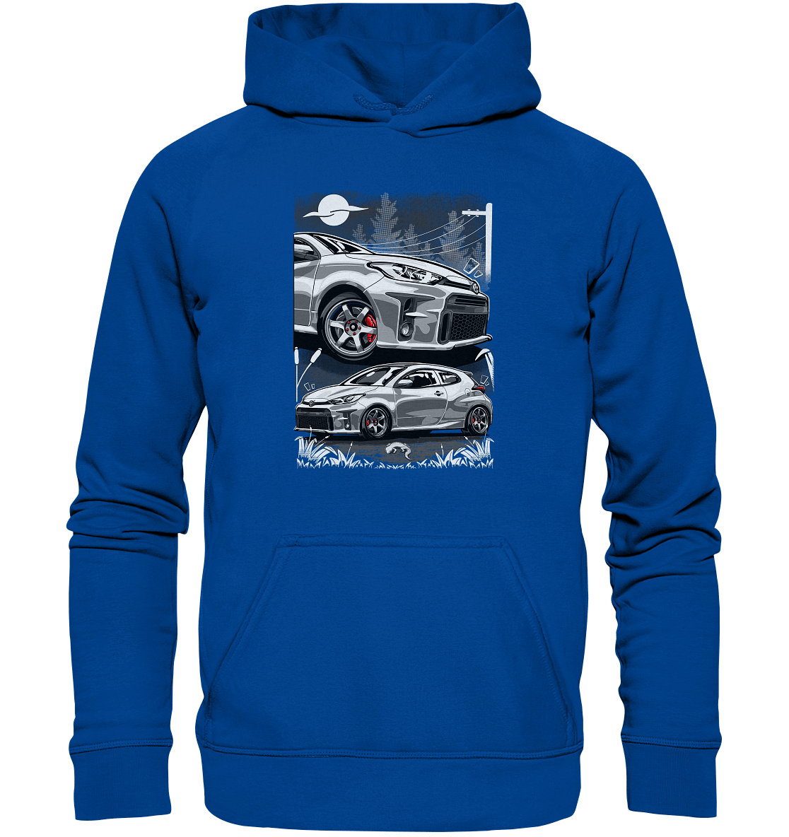 Two Face Yaris GR - Basic Unisex Hoodie - MotoMerch.de