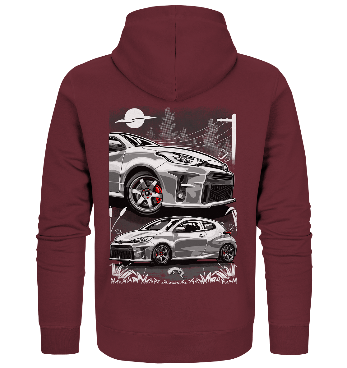 Two Face Yaris GR - Organic Zipper - MotoMerch.de