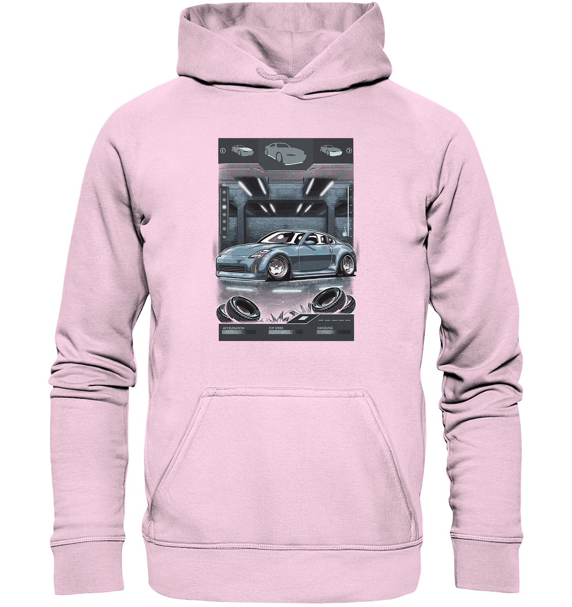 Underground Nissan 350Z - Basic Unisex Hoodie - MotoMerch.de