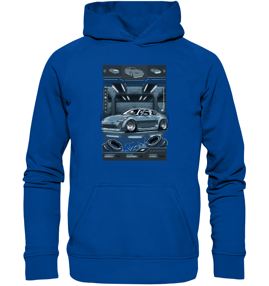 Underground Nissan 350Z - Basic Unisex Hoodie - MotoMerch.de
