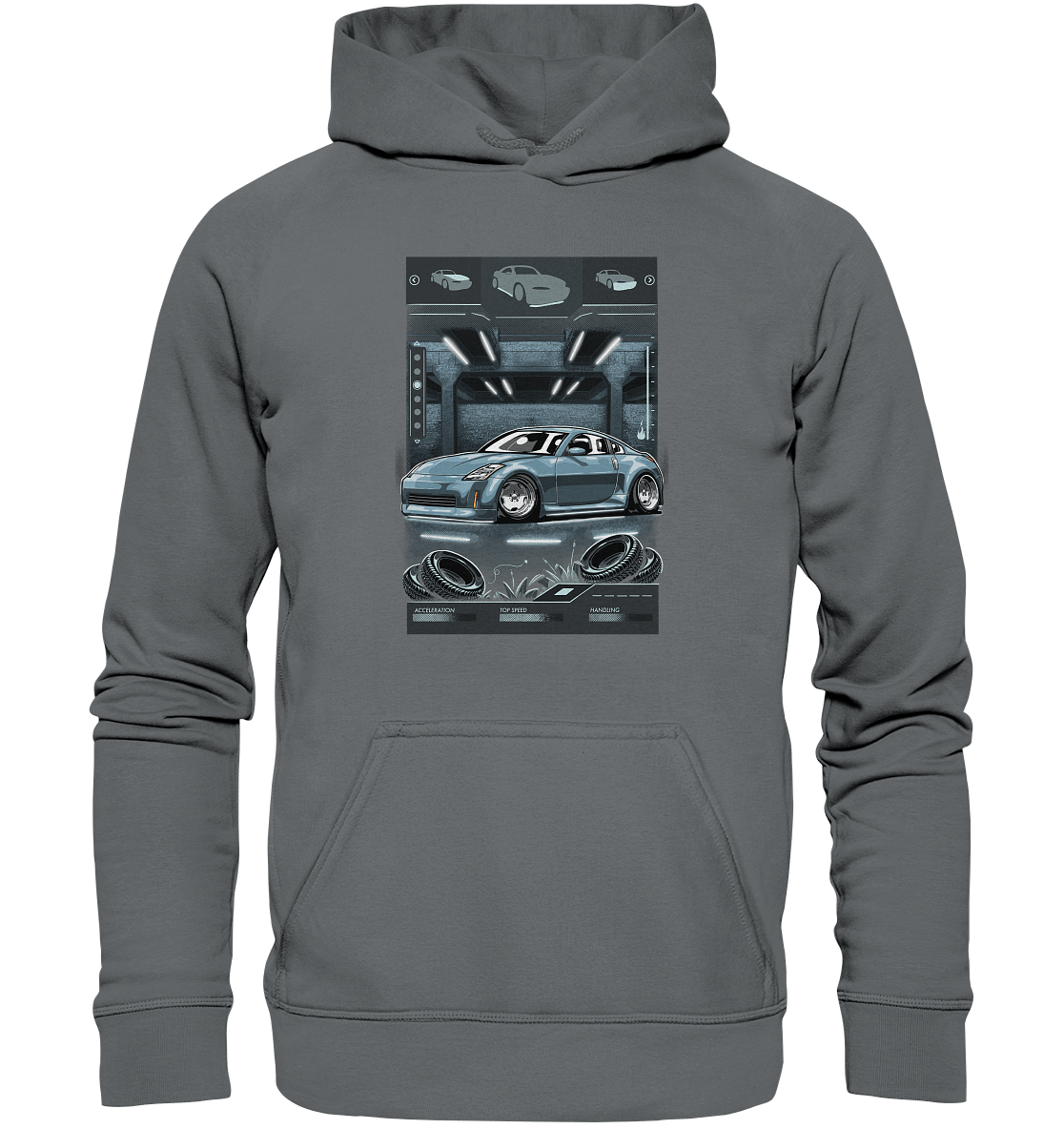 Underground Nissan 350Z - Basic Unisex Hoodie - MotoMerch.de